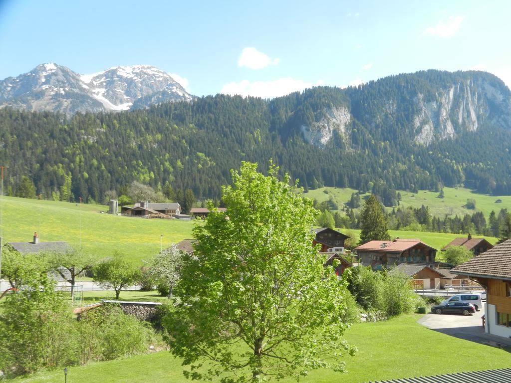 Hotel Roc Et Neige Chateau-d'Oex Esterno foto